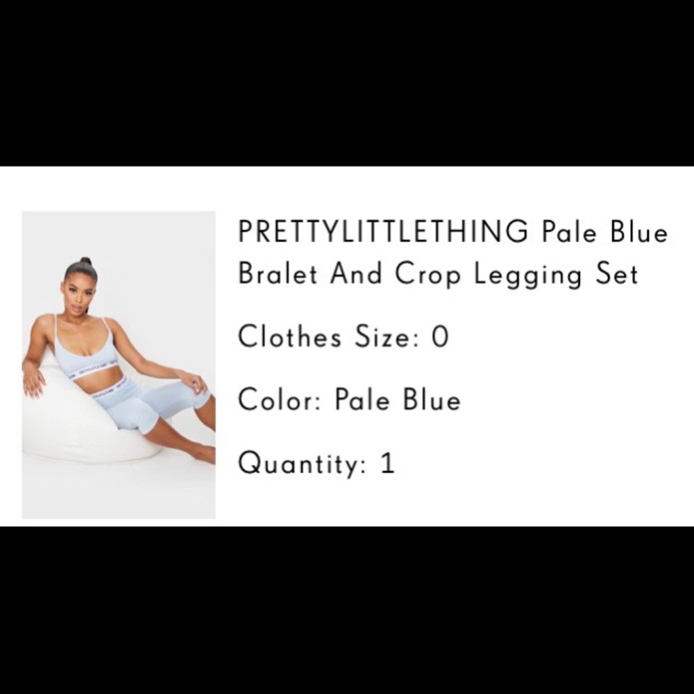 New Pretty little thing 2 piece set